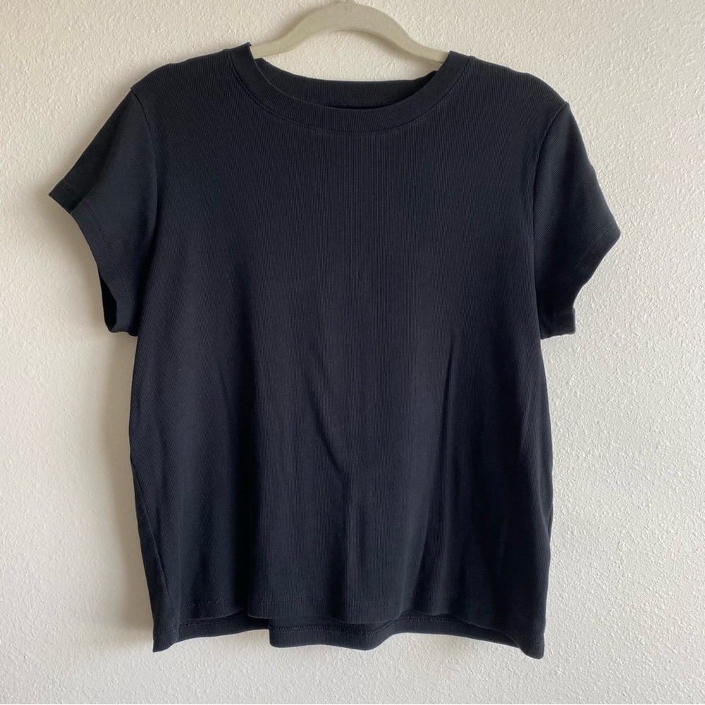 Madewell Classic Black Short Sleeve Tee